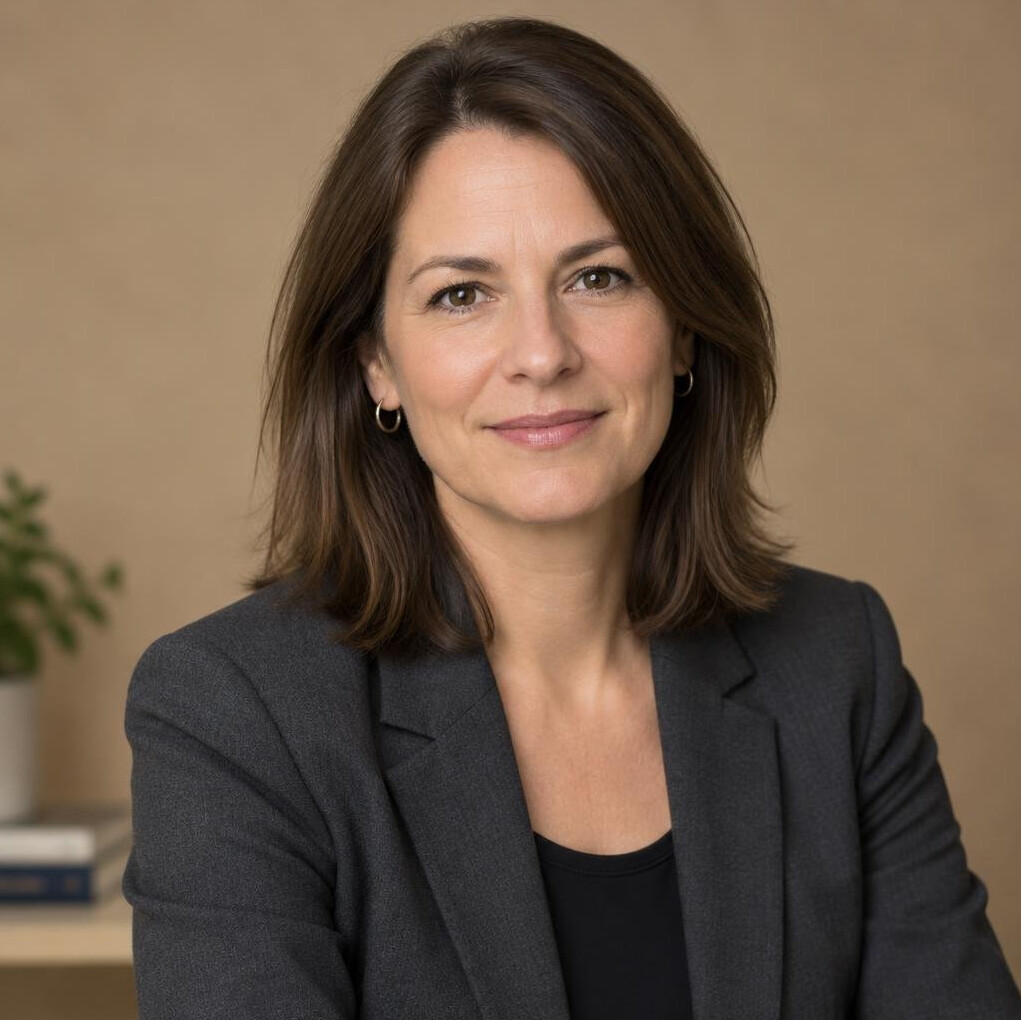 Portrait of a professional woman in a blazer